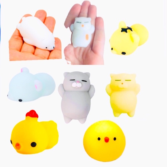 Mochi squishy pack of 8 - Picture 1 of 9